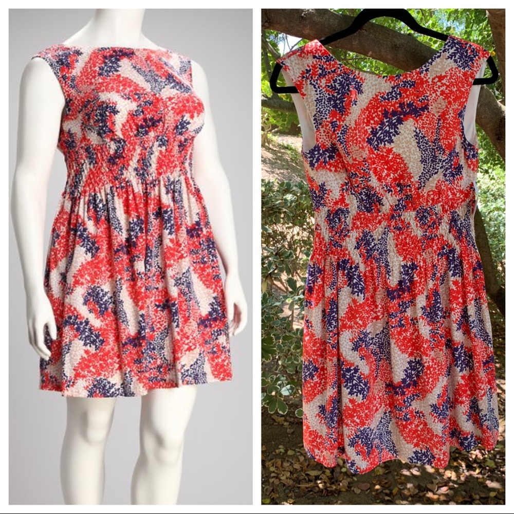 NWT Jessica Simpson Patriotic High Neck Dress